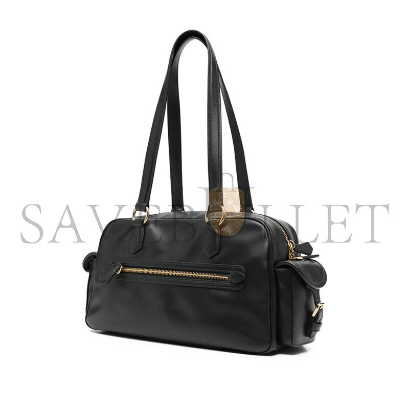 M1v M1v leather top-handle tote bag 5bb179 (32*19*14cm)